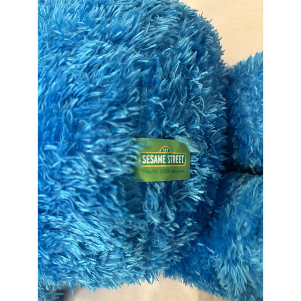 Vintage Gund. Cookie Monster Sesame Street 20" Large Plush W/vintage Tags - Picture 3 of 5